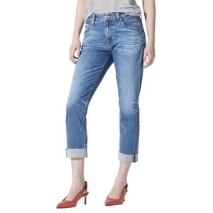 ⭐️ AG Adriano Goldschmied Jeans Ex-Boyfriend Slim Slouchy Cropped ⭐️